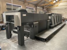 Heidelberg XL75-5LX FIVE COLOUR PLUS COATER PRINTING PRESS, serial number LS000658. year of
