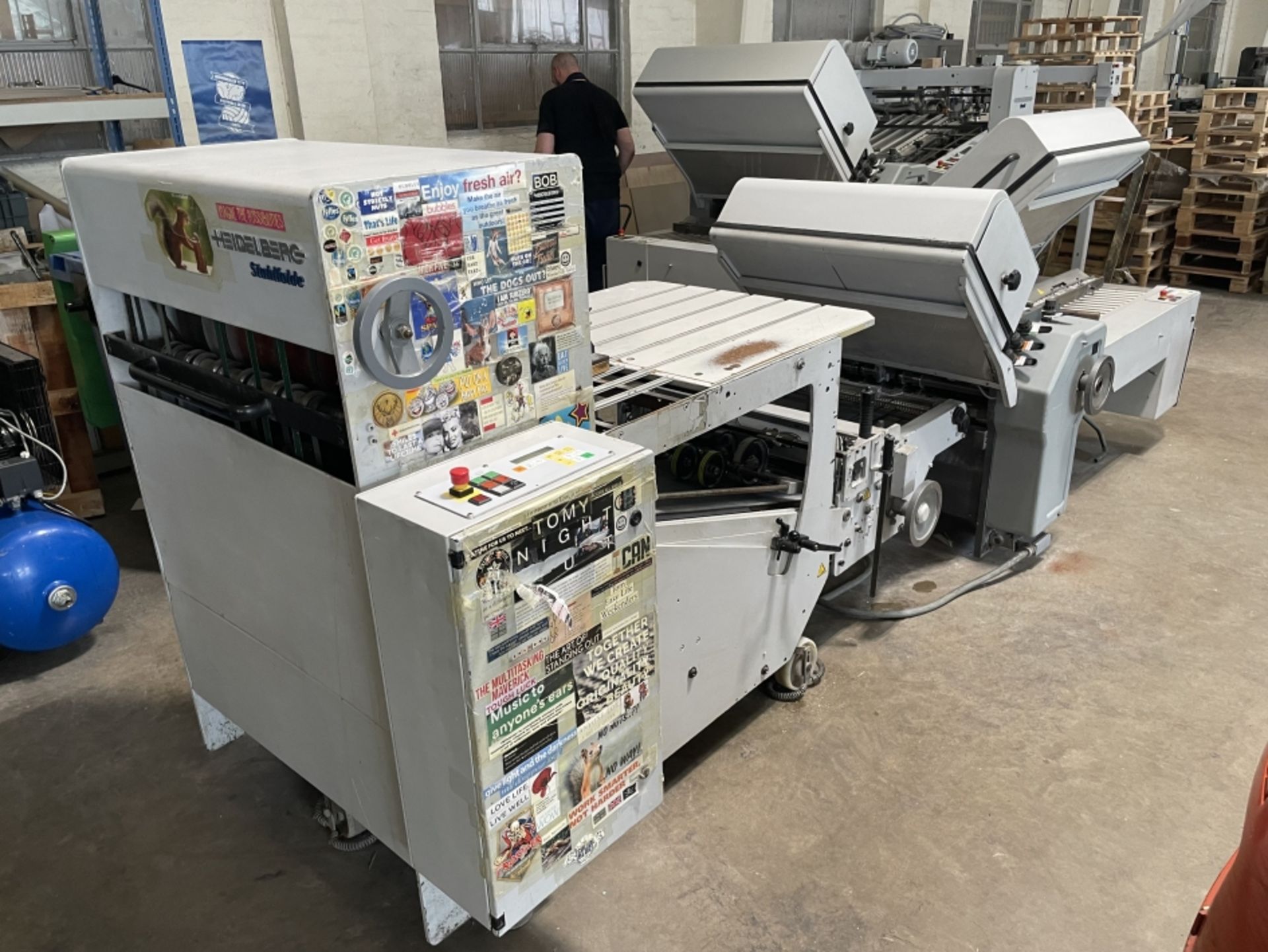 Heidelberg TD78-6-4-4-PD Stahl Folder, serial number FH.FAEC-00035, year of manufacture 2004, with - Image 2 of 16