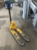 Midland 2500kg Hand Hydraulic Pallet Truck (yellow)Please read the following important notes:-