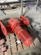 Armstrong Vertical In-Line Pump, with 7.5kW electric motor (understood to be unused)Please read