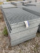 20 GALVANISED STEEL WALKWAY PANELS, each approx. 2m x 1m x 40mmPlease read the following important