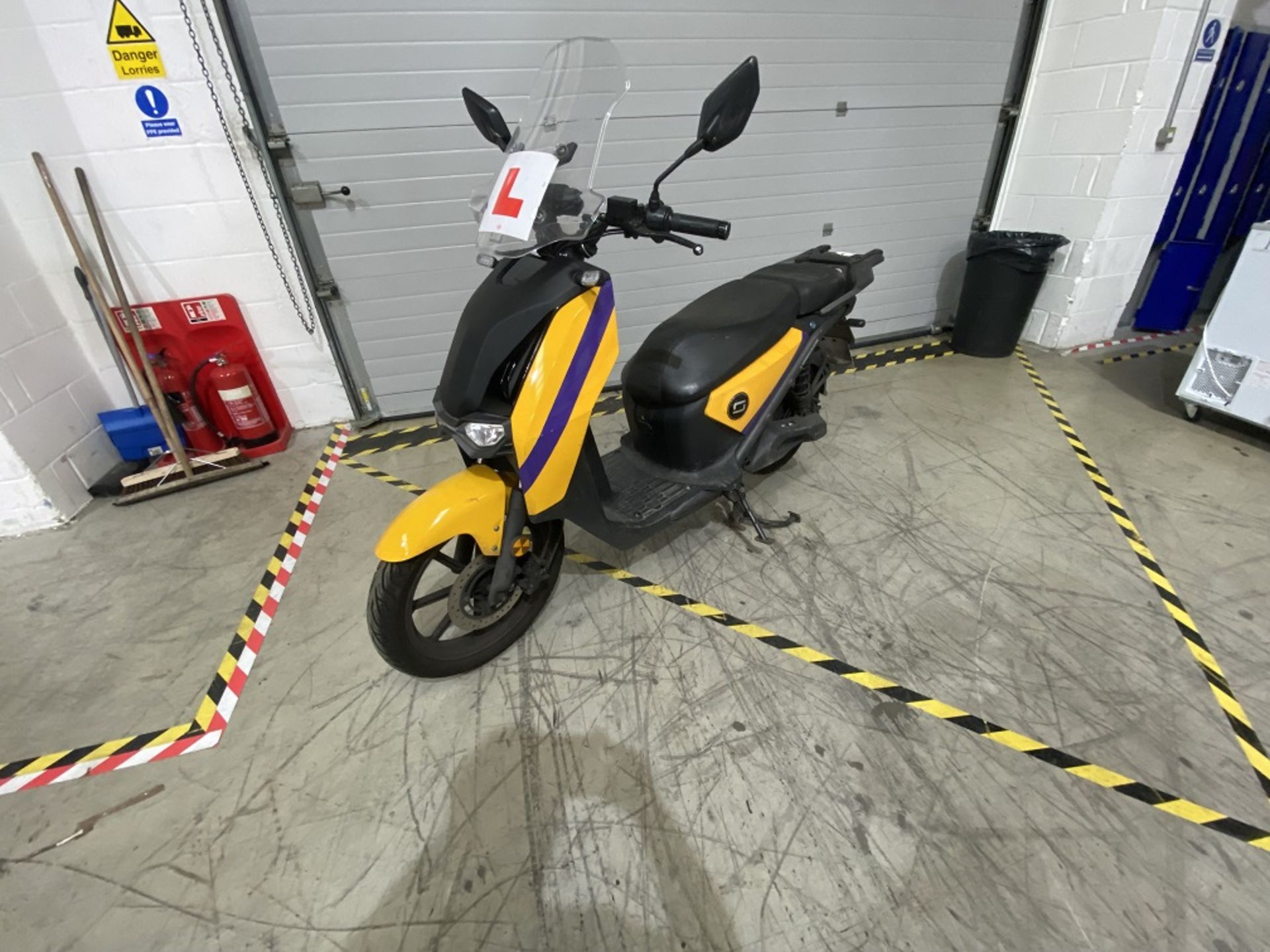 2021 Super Soco CPX Battery Electric Scooter, registration no. LG21 HLD, date first registered: 03/