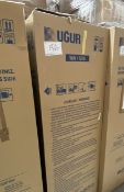 Ugur USS 374 DTKE Single Door Glass Fronted Chiller Cabinet, approx. 590mm x 1850mm x 600mm, 240V (