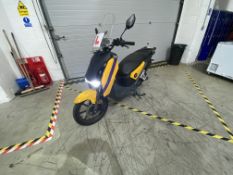 2021 Super Soco CPX Battery Electric Scooter, registration no. LB71 ZGO date first registered: 02/