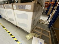 Ugur UDD 600 SC Commercial Chest Freezer, with sliding glass door top, approx. 2060mm x 635mm,