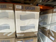 Ugur UDD 500 SC Commercial Chest Freezer, with sliding glass door top, approx. 1550mm x 635mm,