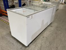 Ugur UDD 600 SC 2060mm x 635mm Commercial Chest Freezer, with glass sliding door top, 240VPlease