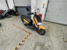 2021 Super Soco CPX Battery Electric Scooter, registration no. LG71 CUV, date first registered: 07/