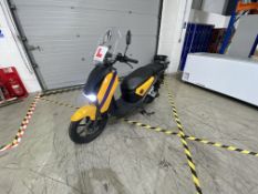2021 Super Soco CPX Battery Electric Scooter, registration no. LB21 NKT, date first registered: 23/