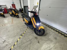 2022 Super Soco CPX Battery Electric Scooter, registration no.LD22 OBP, date first registered: 21/