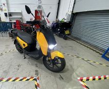 2022 Super Soco CPX Battery Electric Scooter, registration no.LA71 OCV, date first registered: 17/