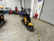 2021 Super Soco CPX Battery Electric Scooter, registration no. LD71 NVC, date first registered: 08/