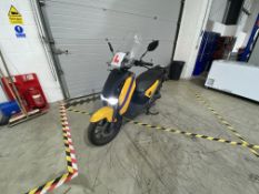 2021 Super Soco CPX Battery Electric Scooter, registration no. LA21 TNJ, date first registered: 19/