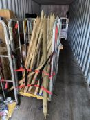 Quantity of Tree Stakes, as set out in cage (cage excluded)Please read the following important