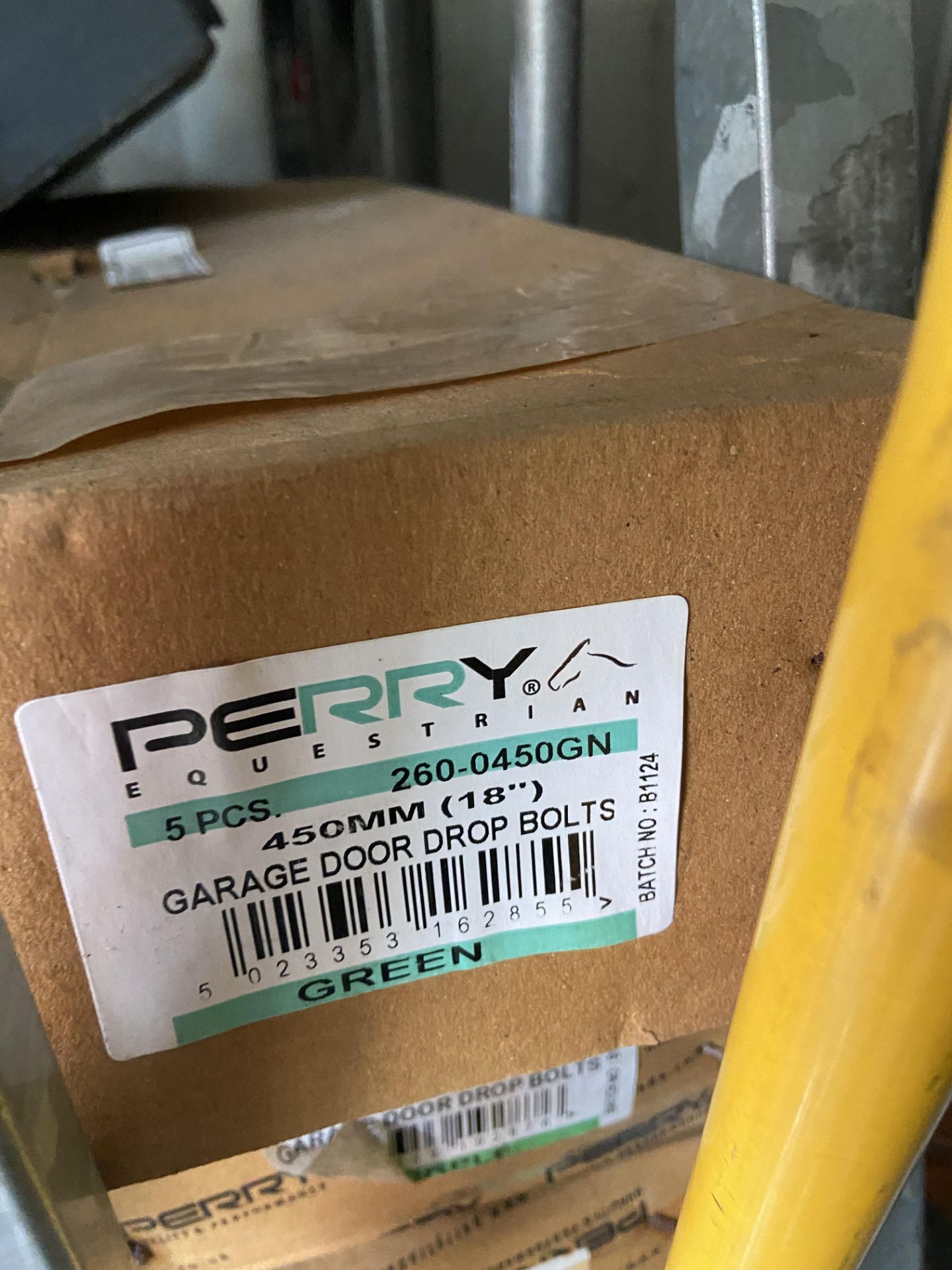 Quantity of Perry 450mm Garage Door Drop Bolts, as set out in cage (cage excluded)Please read the - Image 2 of 2