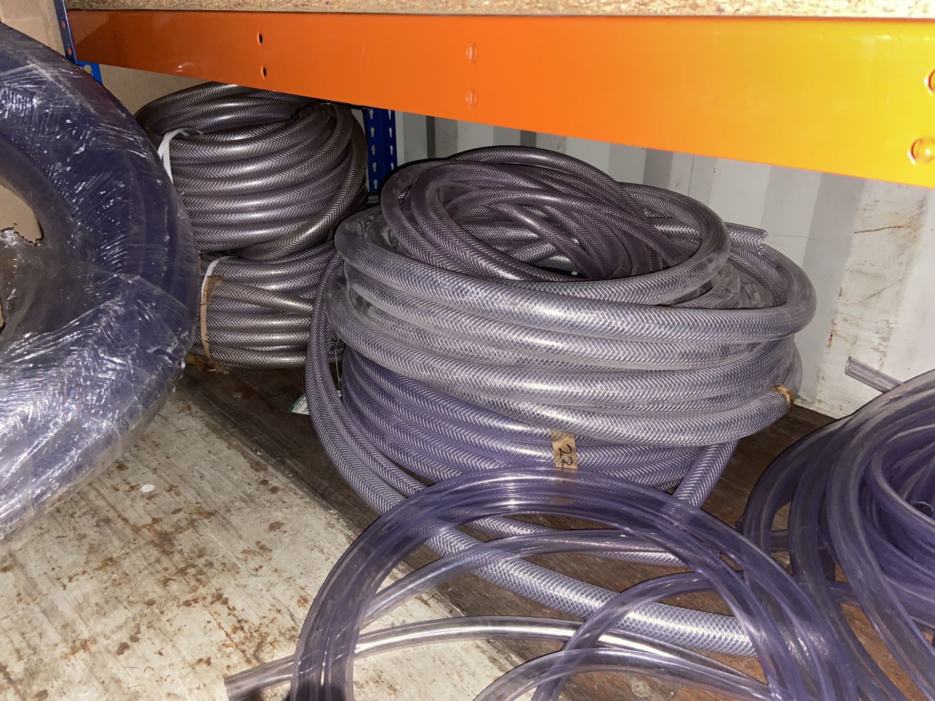 Quantity of Aquatic PVC Hose, Reinforced Hose & Non-Reinforced Hose, each roll 30m long, various - Image 4 of 7