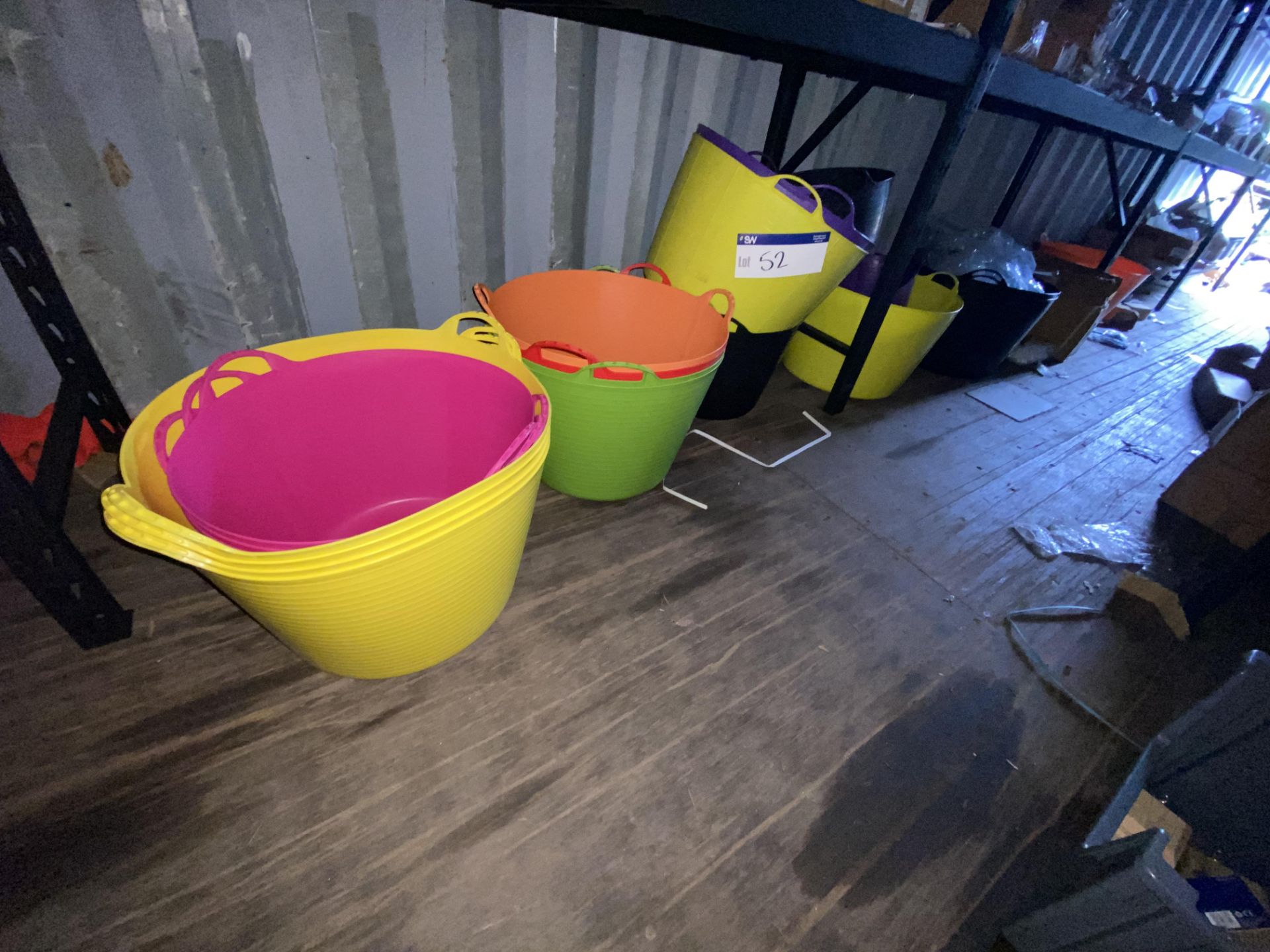 Plastic Gorilla Tubs, as set out in one areaPlease read the following important notes:- ***