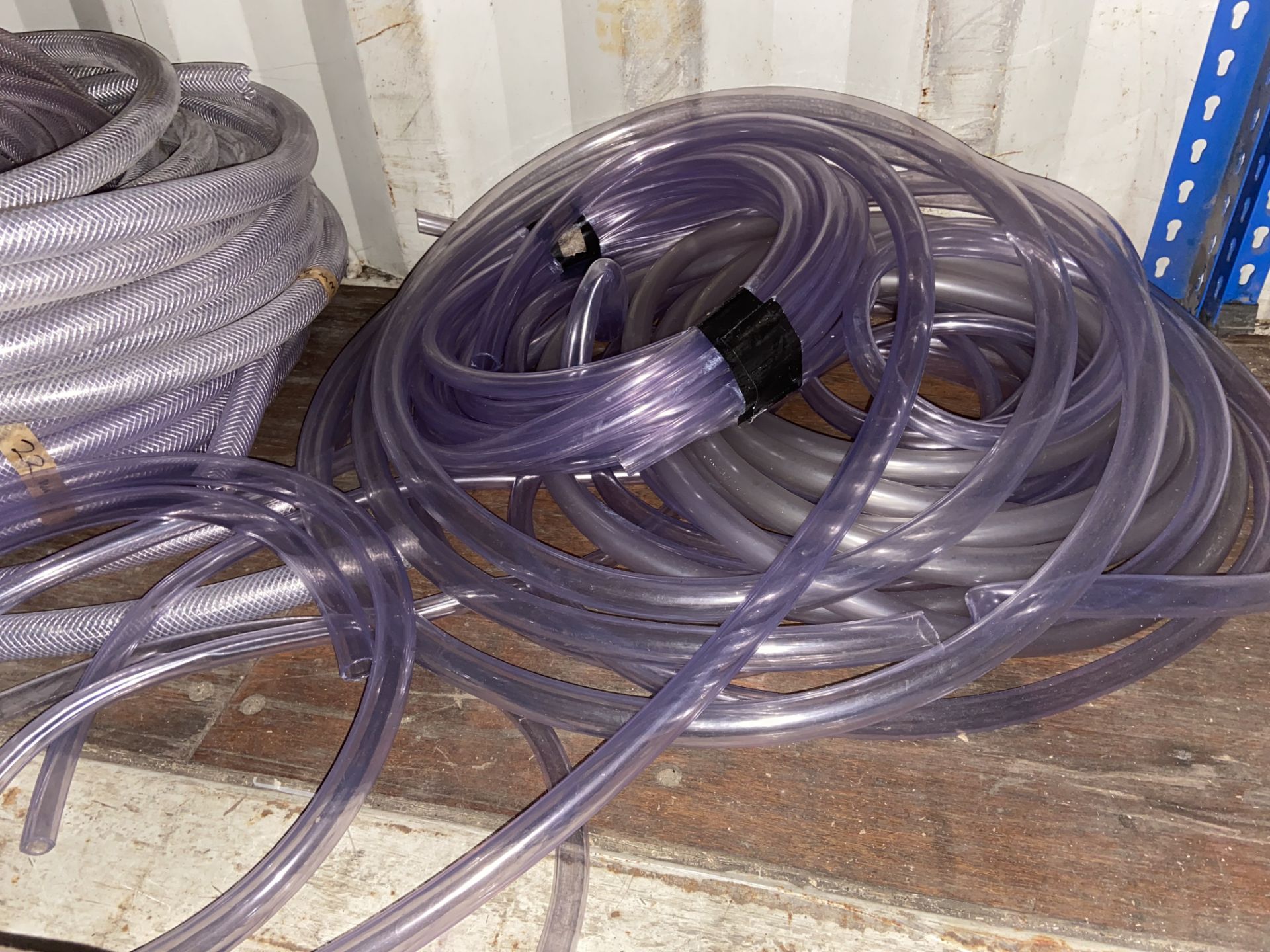 Quantity of Aquatic PVC Hose, Reinforced Hose & Non-Reinforced Hose, each roll 30m long, various - Image 5 of 7