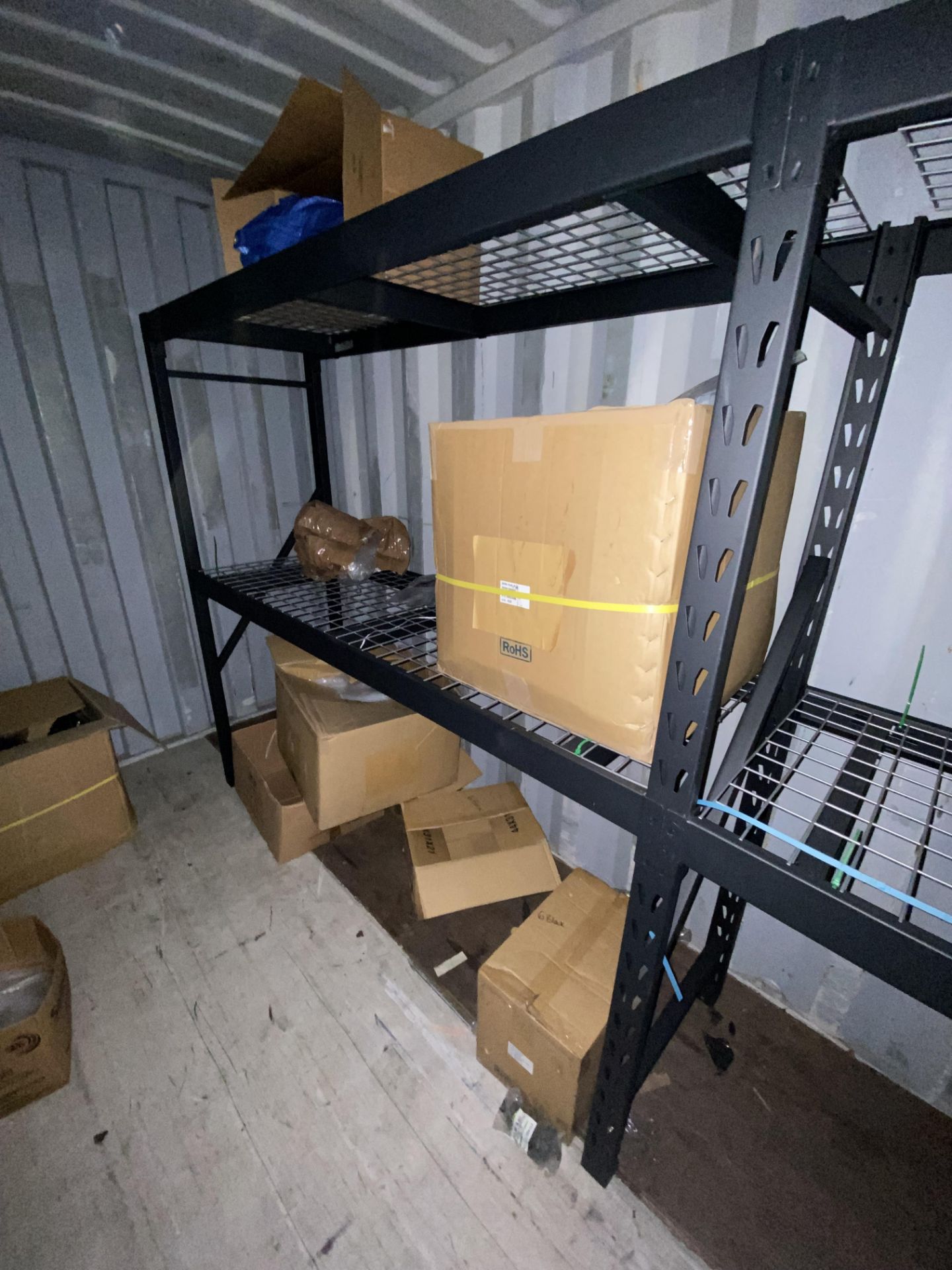 12 Bays of Two Tier Steel Stock Rack (contents excluded – reserve removal until contents cleared) - Image 7 of 7