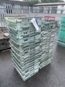 19 Plastic Stacking Baskets (lot located at Thorntrees Garage, Wigan Road, Leyland, PR25 5SB)
