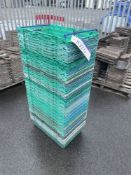 26 Plastic Stacking Baskets (lot located at Thorntrees Garage, Wigan Road, Leyland, PR25 5SB)