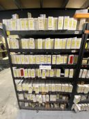 Quantity of Stainless Steel A2 UNC Fixings & Fastenings, as set out on one bay of rack (rack
