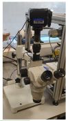 Brunel Long Arm Microscope with Canon DS126291 Camera Please read the following important