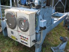 Vickers Hydraulic Powerpack, on support frame, with control panel and oil cooler, pump type G5 10