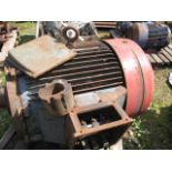 Brook Motor, year of manufacture 1978, frame size D355S, 250HP 1485rpm. Lot located at Navenby,