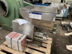 Turbo Systems Ltd UPG110927 TWIN STAINLESS STEEL FEEDING UNIT, serial no. NINU159, year of