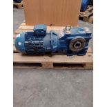 Weg 5.5kW Electric Motor, year of manufacture 2013, with fitted Radicon C072116.BGZC5 gearbox,