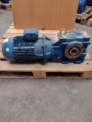 Weg 5.5kW Electric Motor, year of manufacture 2013, with fitted Radicon C072116.BGZC5 gearbox,