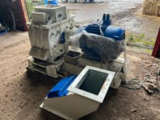 REFURBISHED Christy & Norris X15 HAMMER MILL, on aspirated base, with 55kW direct coupled drive,