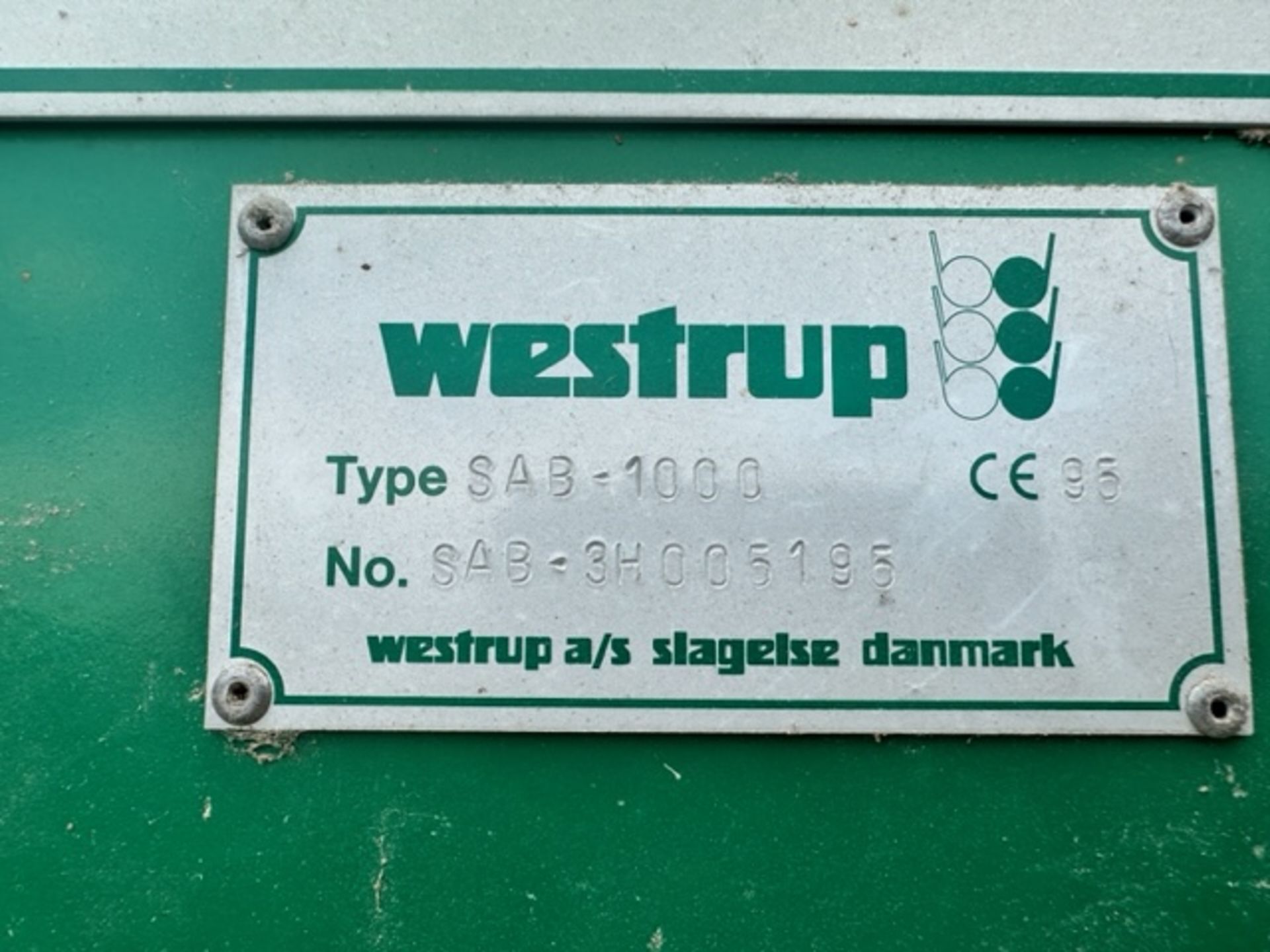 Westrup SAB-1000 Pre Cleaner Machine (no aspiration fan). Loading free of charge - yes. Lot location - Image 3 of 15