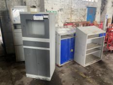 Seven Assorted Steel Cabinets, as set out in one area Please read the following important