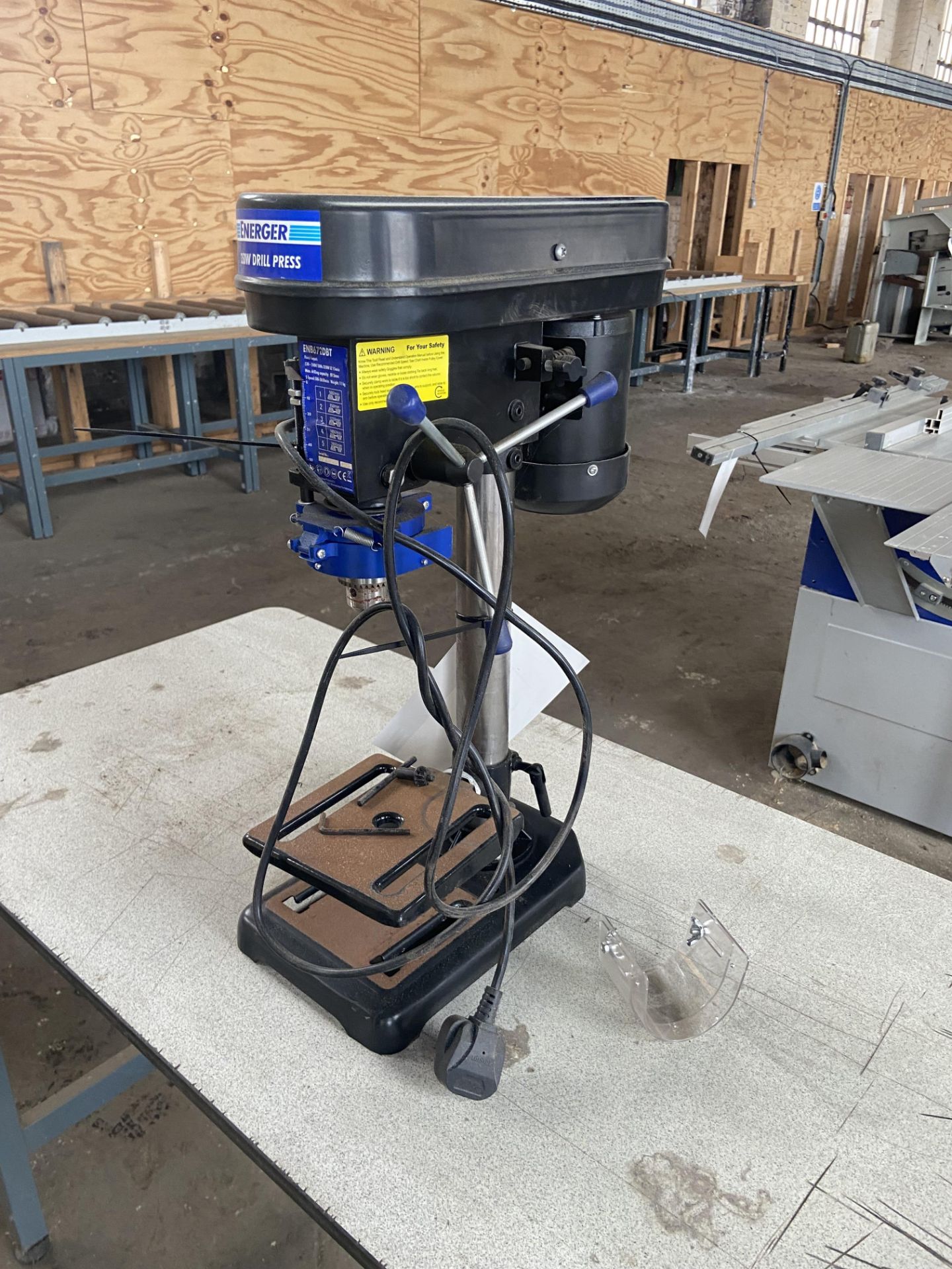 Energer ENB672DBT 350W Bench Top Drill Press, 240V Please read the following important notes:- ***