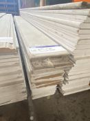 Approx. 15 Lengths of MDF Primed Bull Nose Window Boards, each approx. 220mm x 22mm x 3.65m long, as