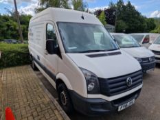 VOLKSWAGEN Crafter CR35 2.0 TDI 109PS MWB High Roof Diesel Van, Registration No. FY16 JVG, Mileage