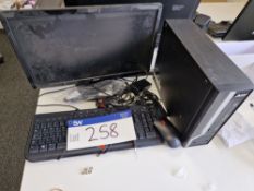Acer Veriton X2631G Desktop PC, ACER Monitor, Keyboard and Mouse (hard drive wiped) Please read