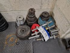 Quantity of Barbells Handles and Weights Please read the following important notes:- ***Overseas