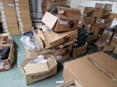 Quantity of Floor Boxes, Compartment Boxes, Cable Feed Units, etc Please read the following