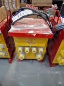 Electro-Wind 240V to 110V 6 Outlet 10kVA Transformer Please read the following important