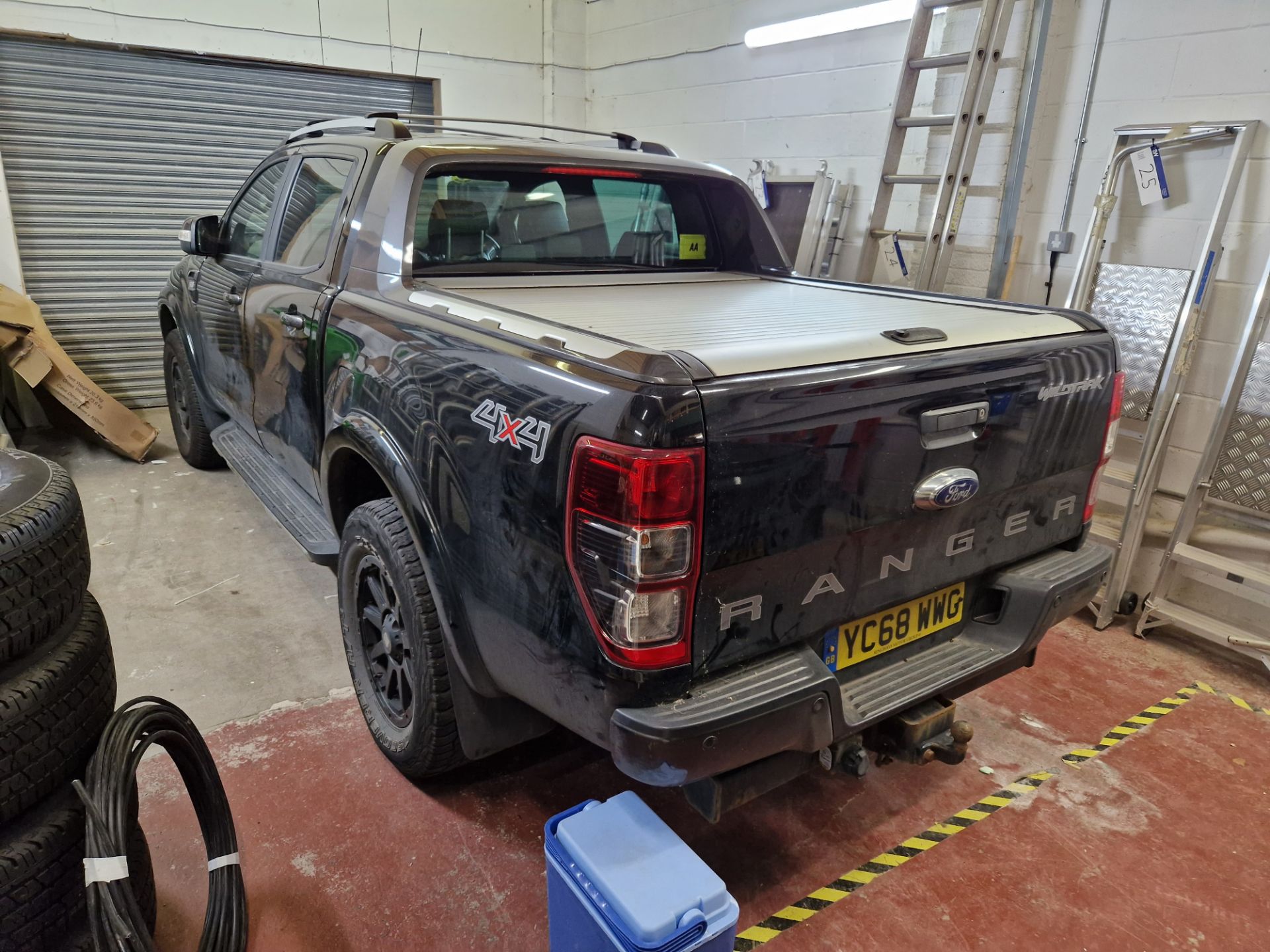 Ford Ranger Wildtrak 3.2 TDCi 200 Auto Diesel Double Cab Pick Up, registration no. YC68 WWG, date - Image 3 of 10