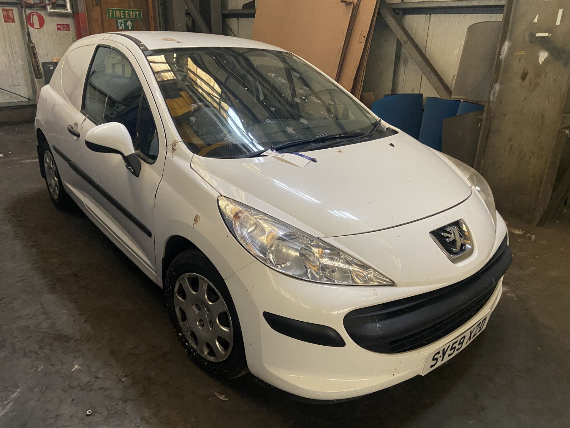 Peugeot 207 Diesel Car Derived Van, registration no. SY59 XZD, date first registered: 12/2009, - Image 3 of 10