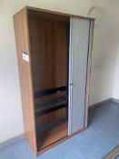 Tambour Door Cabinet Please read the following important notes:- ***Overseas buyers - All lots are