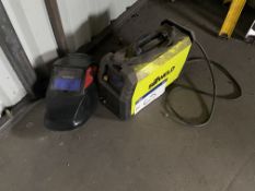 Sifweld TSX1T200AC Tig Inverter, 240V, with welding mask Please read the following important notes:-
