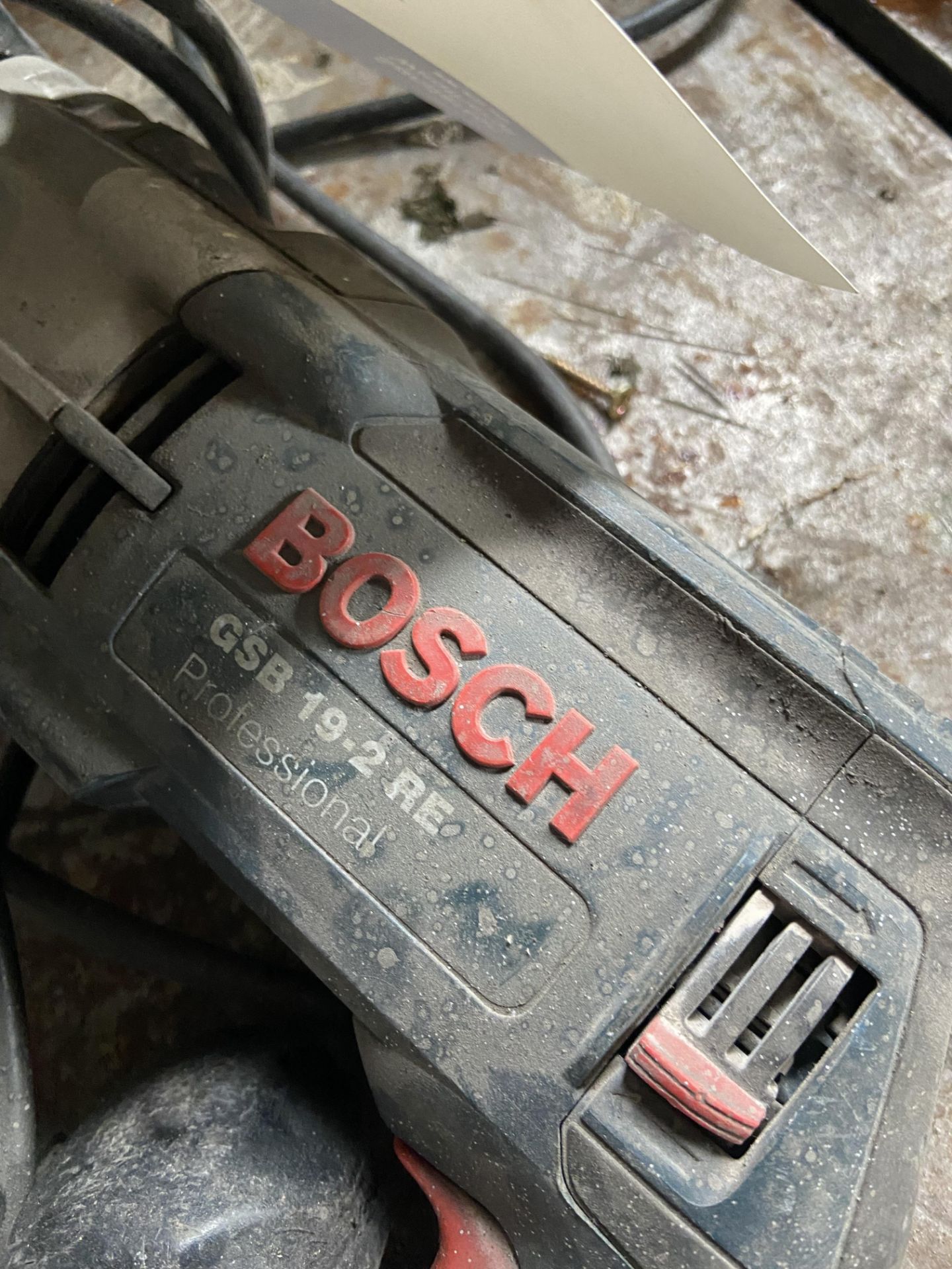 Bosch Professional GSB 19-2 RE Hammer Drill Please read the following important notes:- *** - Image 2 of 2