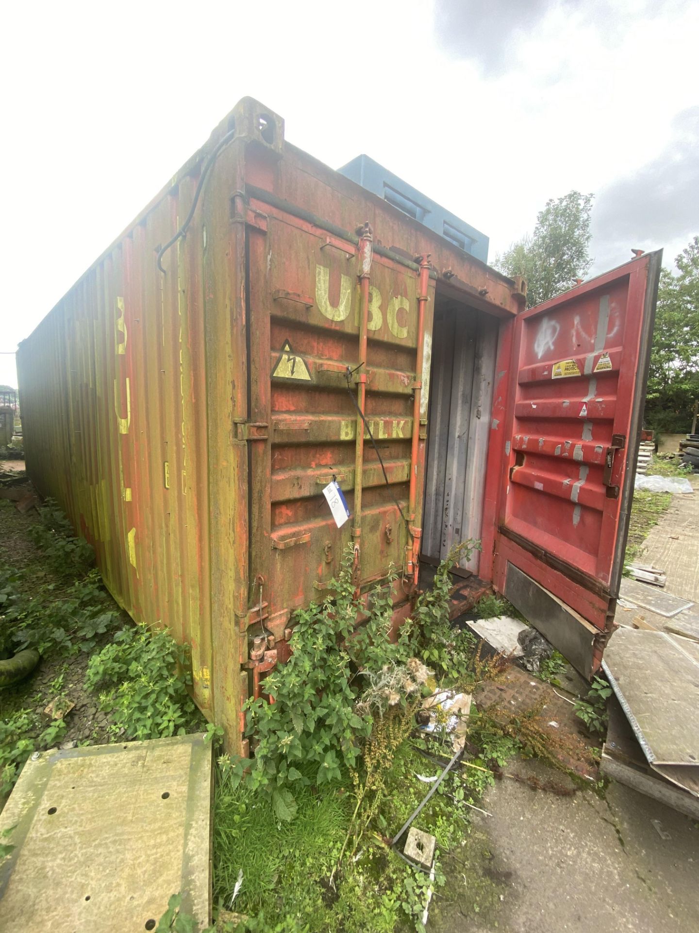 Containerised Shot Blast Unit, including Hodge Clemco 1440 shot blast machine, hopper, extraction - Image 3 of 6