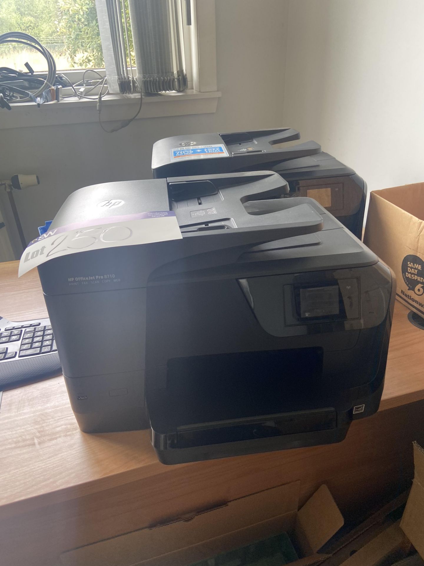 Two HP OfficeJet Pro 8710 Multi-Functional Printers Please read the following important notes:- ***