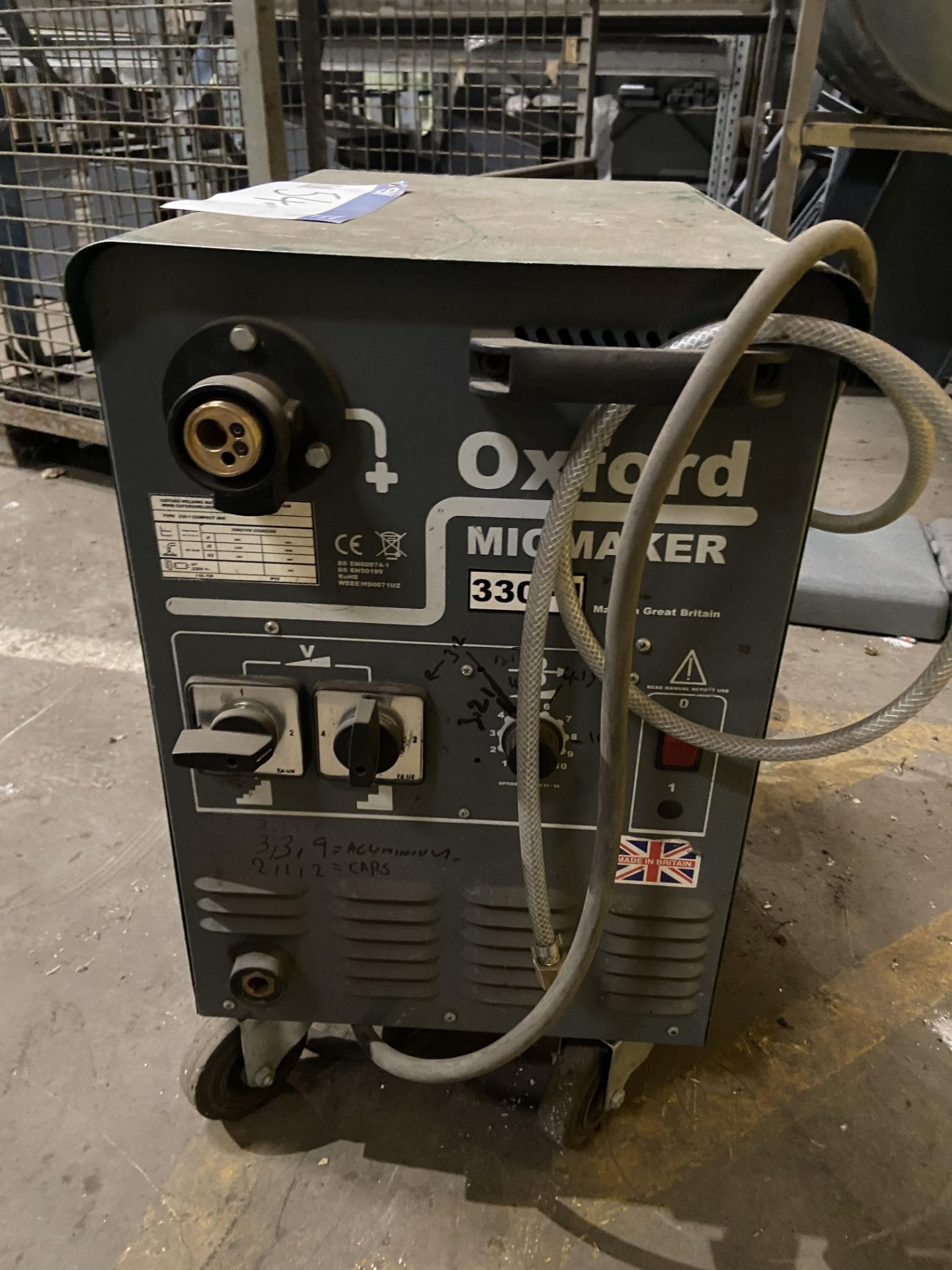 Oxford MigMaker 330-1 Mig Welder, 240V Please read the following important notes:- ***Overseas - Image 2 of 2